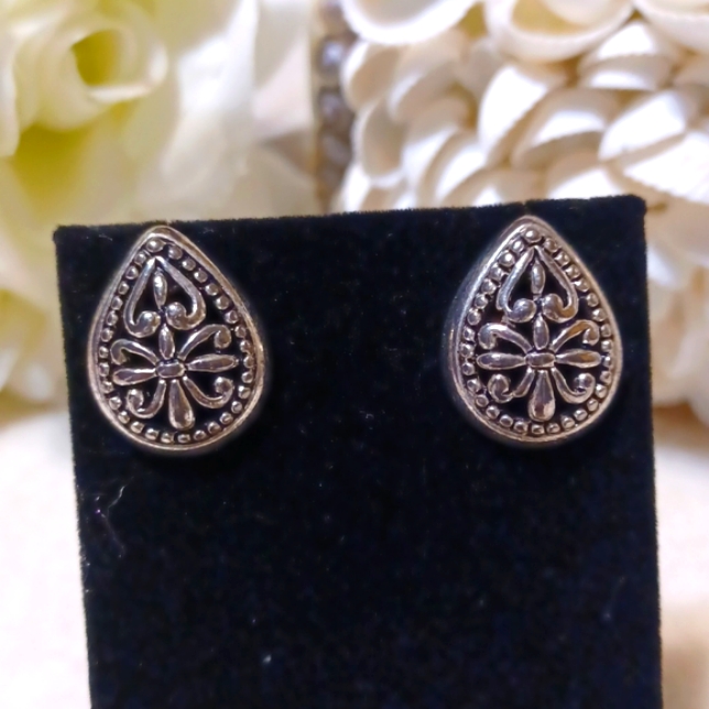 Silver Tone Earrings